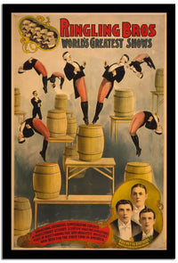 Ringling Bros  Vintage Circus Poster Fine Art Print
