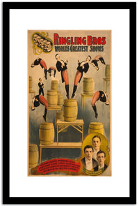 Ringling Bros  Vintage Circus Poster Fine Art Print