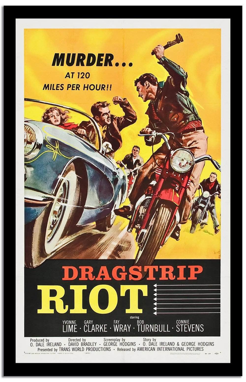 Riot  Vintage Poster Fine Art Print