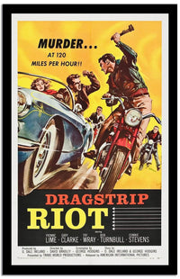 Riot  Vintage Poster Fine Art Print