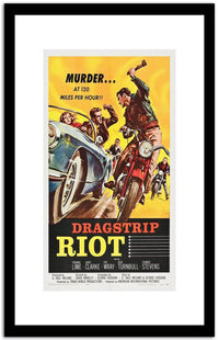 Riot  Vintage Poster Fine Art Print