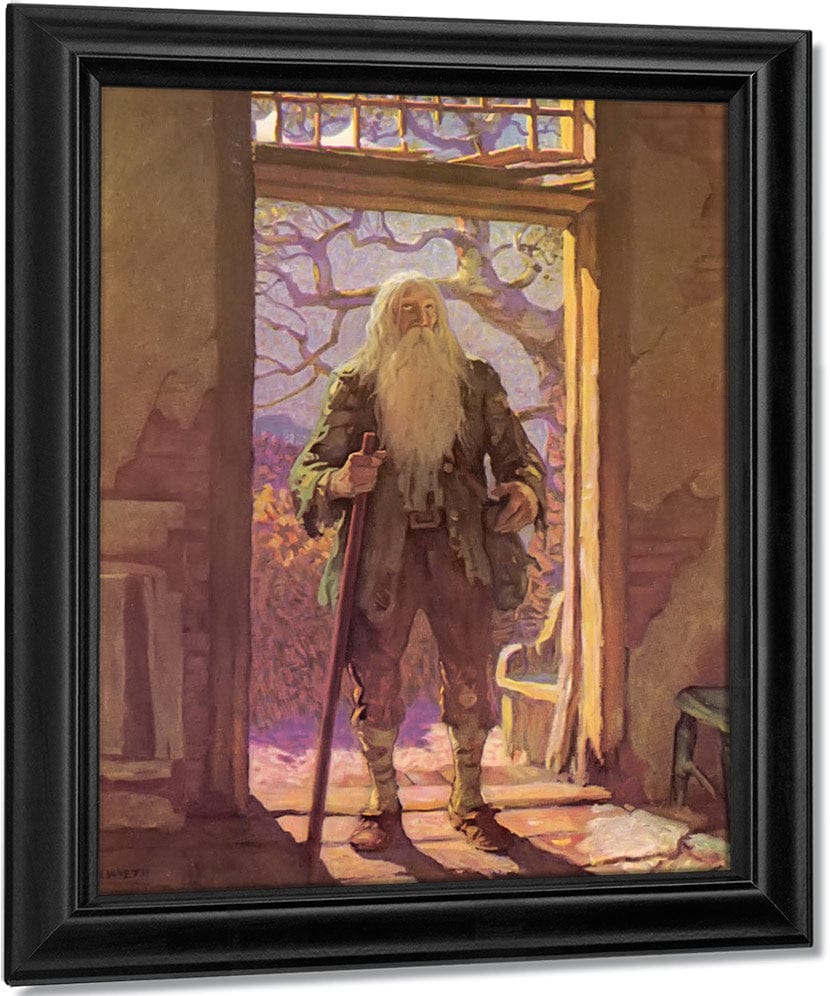 Rip Van Winkle By NC Wyeth Fine Art Print