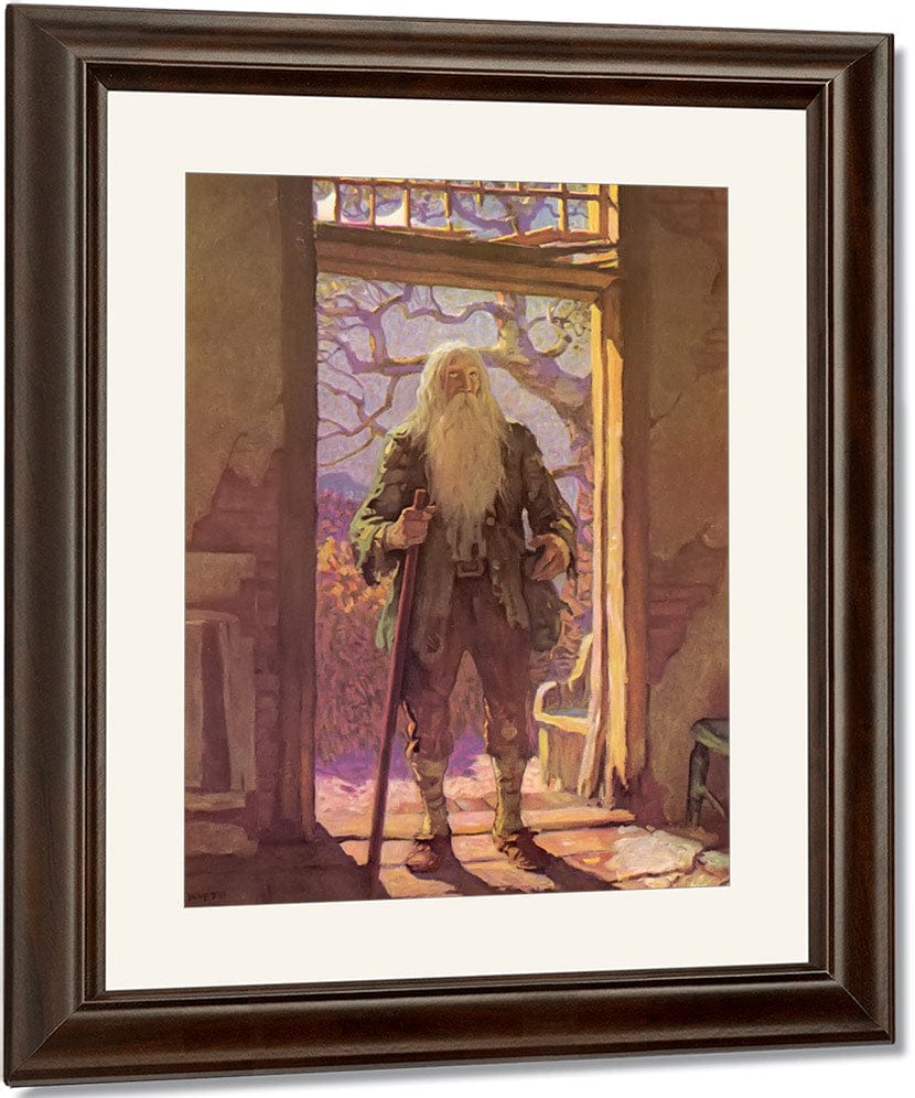 Rip Van Winkle By NC Wyeth Fine Art Print