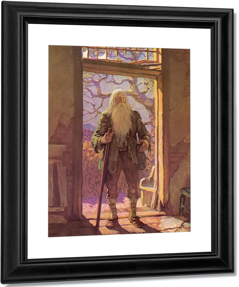 Rip Van Winkle By NC Wyeth Fine Art Print