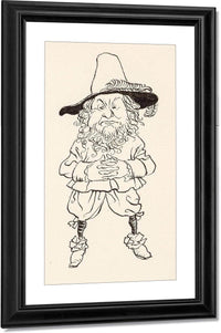 Rip Van Winkle Interior Book Illustration 1916 By Arthur Rackham Fine Art Print