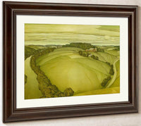 River Bend No 4 By Marvin Cone Fine Art Print