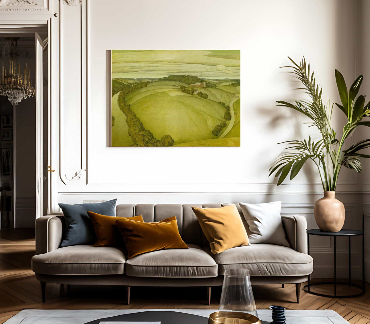 River Bend No 4 By Marvin Cone Fine Art Print