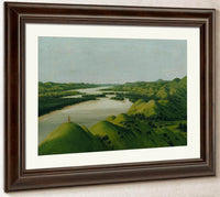 River Bluffs, 1320 Miles Above St. Louis By George Catlin Fine Art Print