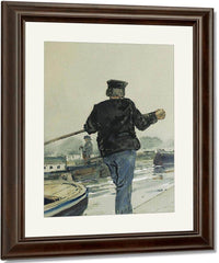 Riverside, Holland By Childe Hassam Fine Art Print