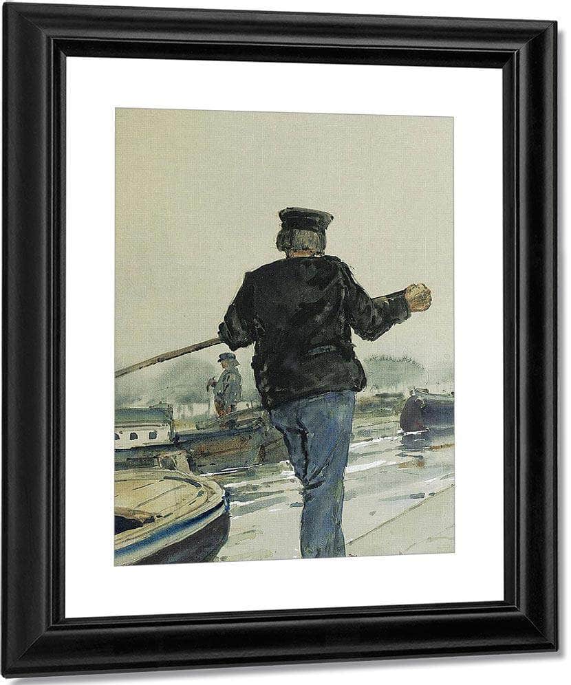 Riverside, Holland By Childe Hassam Fine Art Print