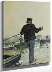 Riverside, Holland By Childe Hassam Fine Art Print