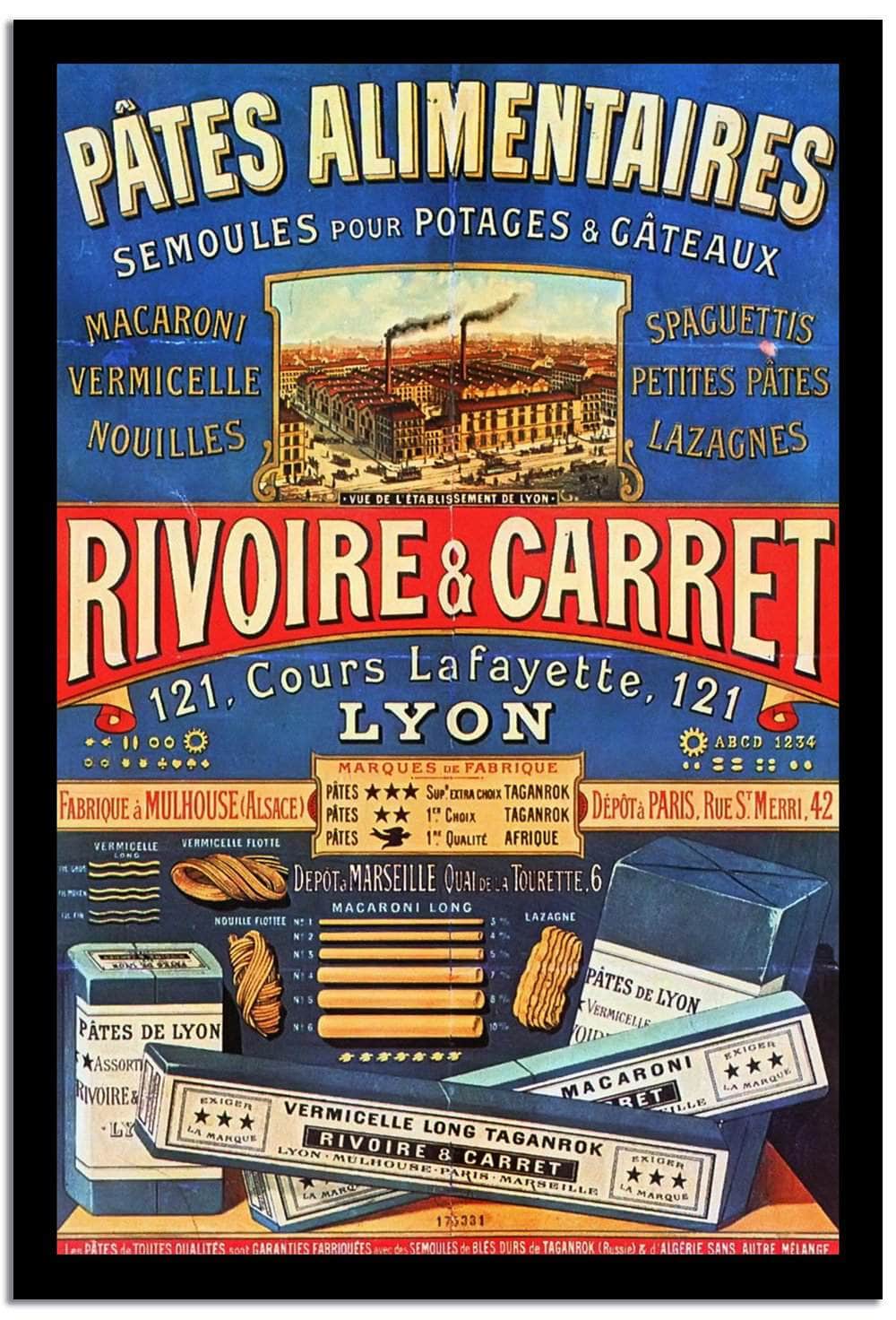 Rivoire & Carret  Vintage Poster Fine Art Print
