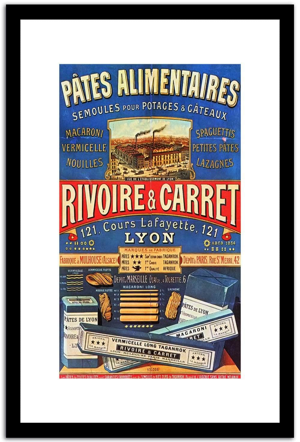 Rivoire & Carret  Vintage Poster Fine Art Print