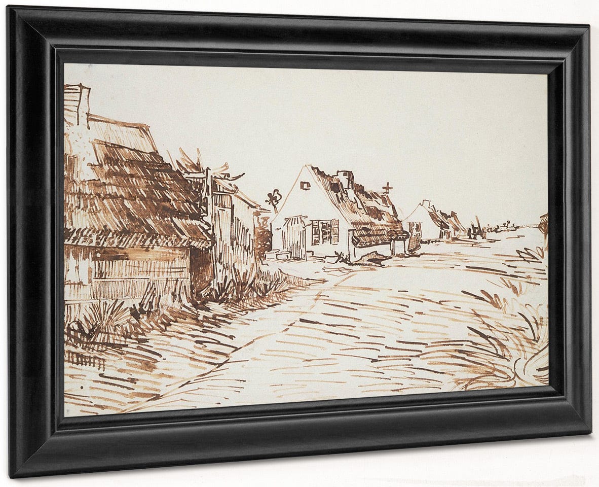 Road At Saintes Maries By Vincent Van Gogh Fine Art Print