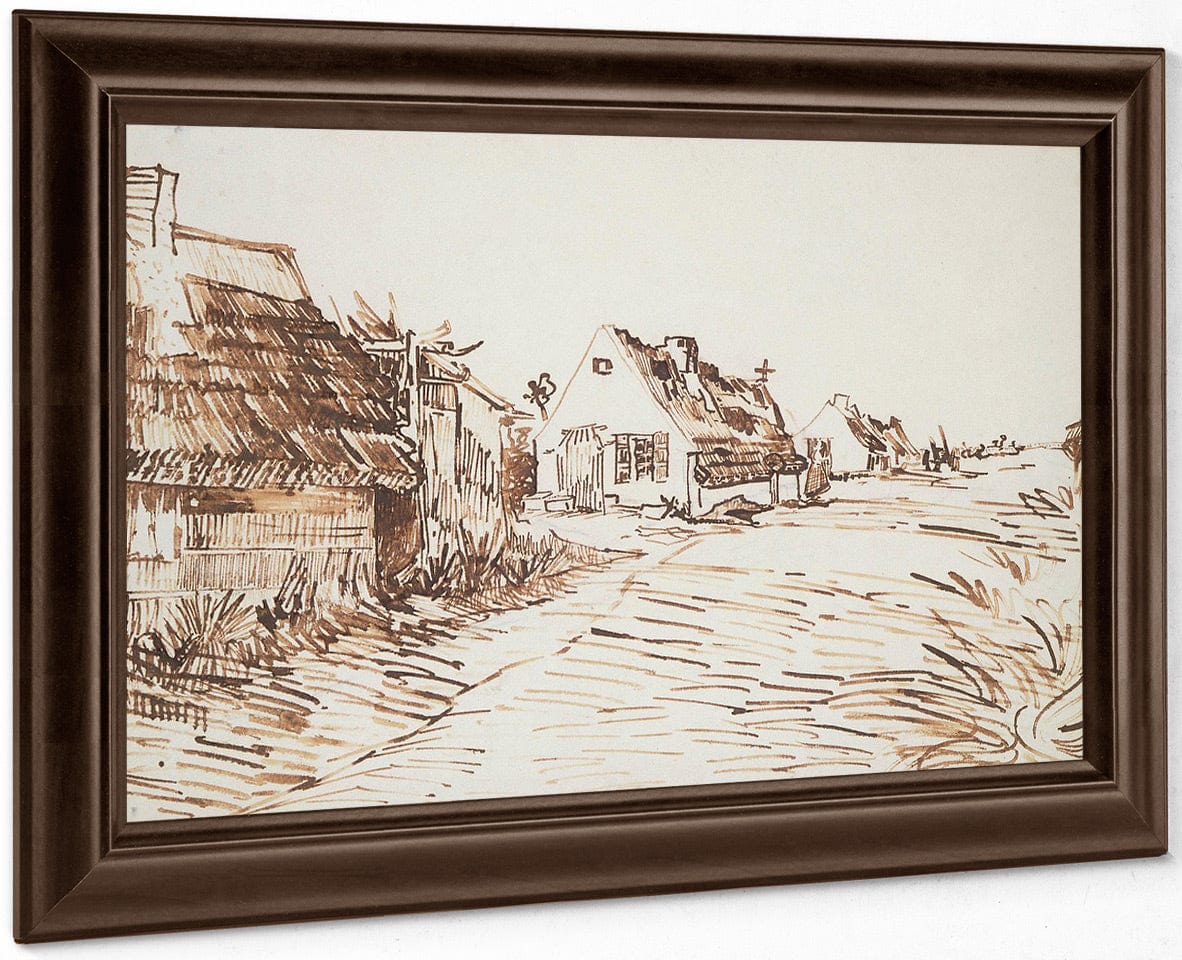 Road At Saintes Maries By Vincent Van Gogh Fine Art Print