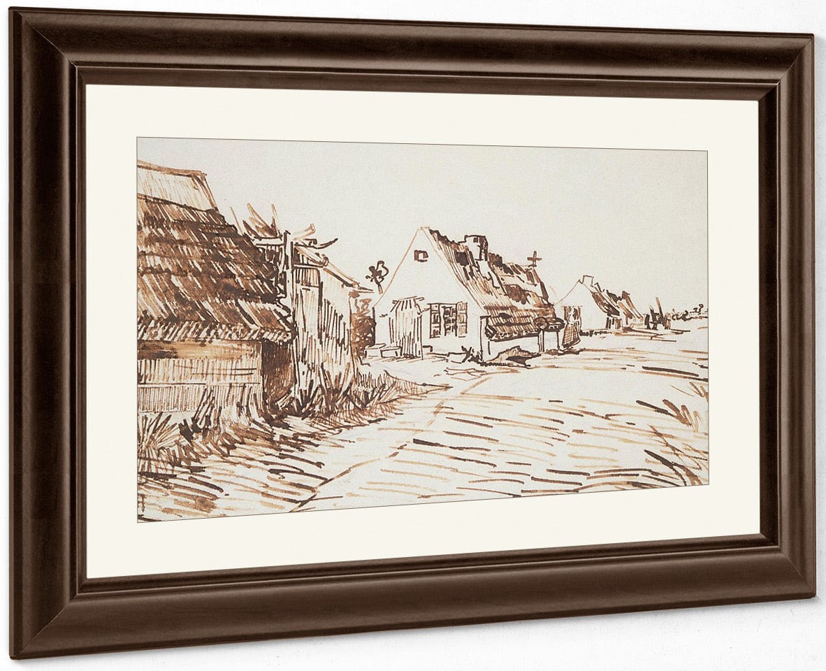 Road At Saintes Maries By Vincent Van Gogh Fine Art Print