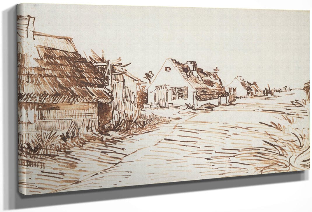 Road At Saintes Maries By Vincent Van Gogh Fine Art Print