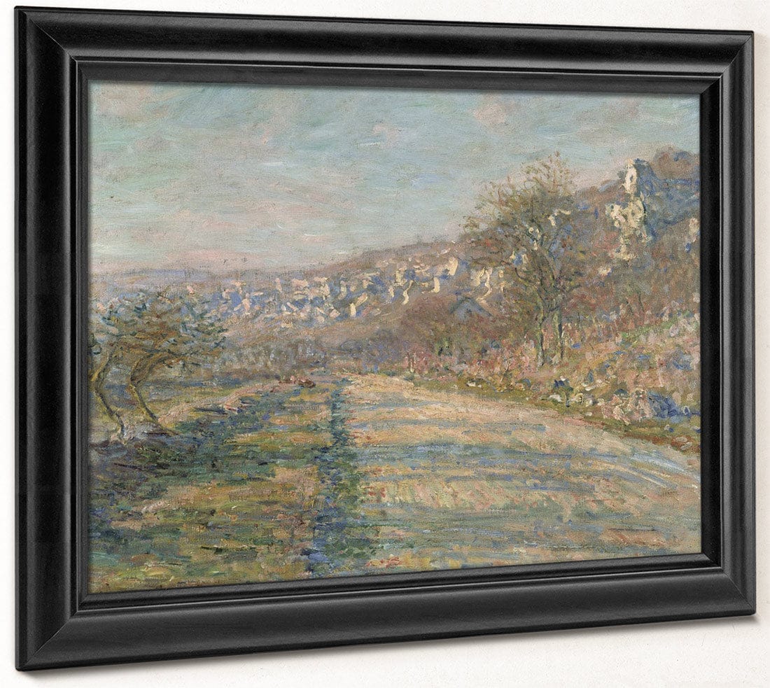 Road Of La Roche Guyon By Claude Monet Fine Art Print