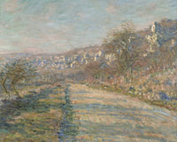 Road Of La Roche Guyon By Claude Monet Fine Art Print