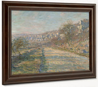 Road Of La Roche Guyon By Claude Monet Fine Art Print