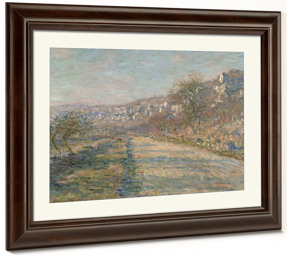 Road Of La Roche Guyon By Claude Monet Fine Art Print