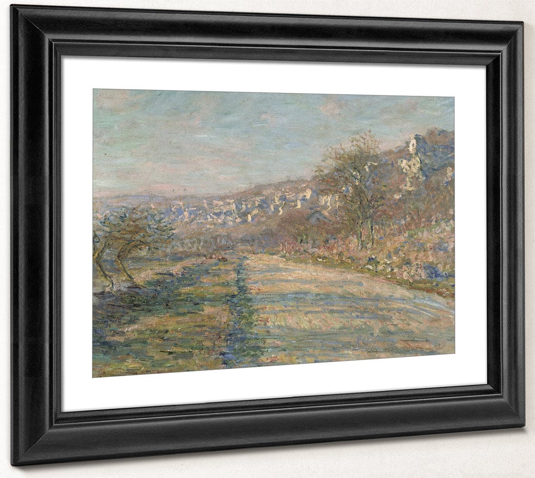 Road Of La Roche Guyon By Claude Monet Fine Art Print