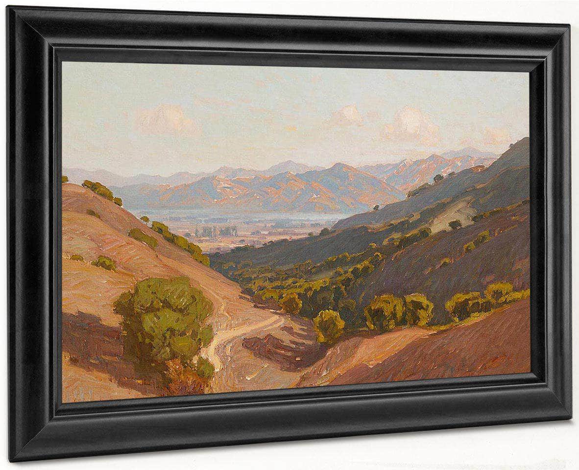 Road To The Valley By William Wendt Fine Art Print