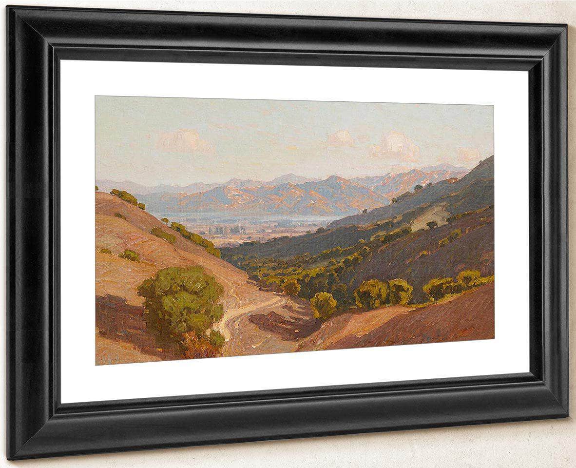 Road To The Valley By William Wendt Fine Art Print