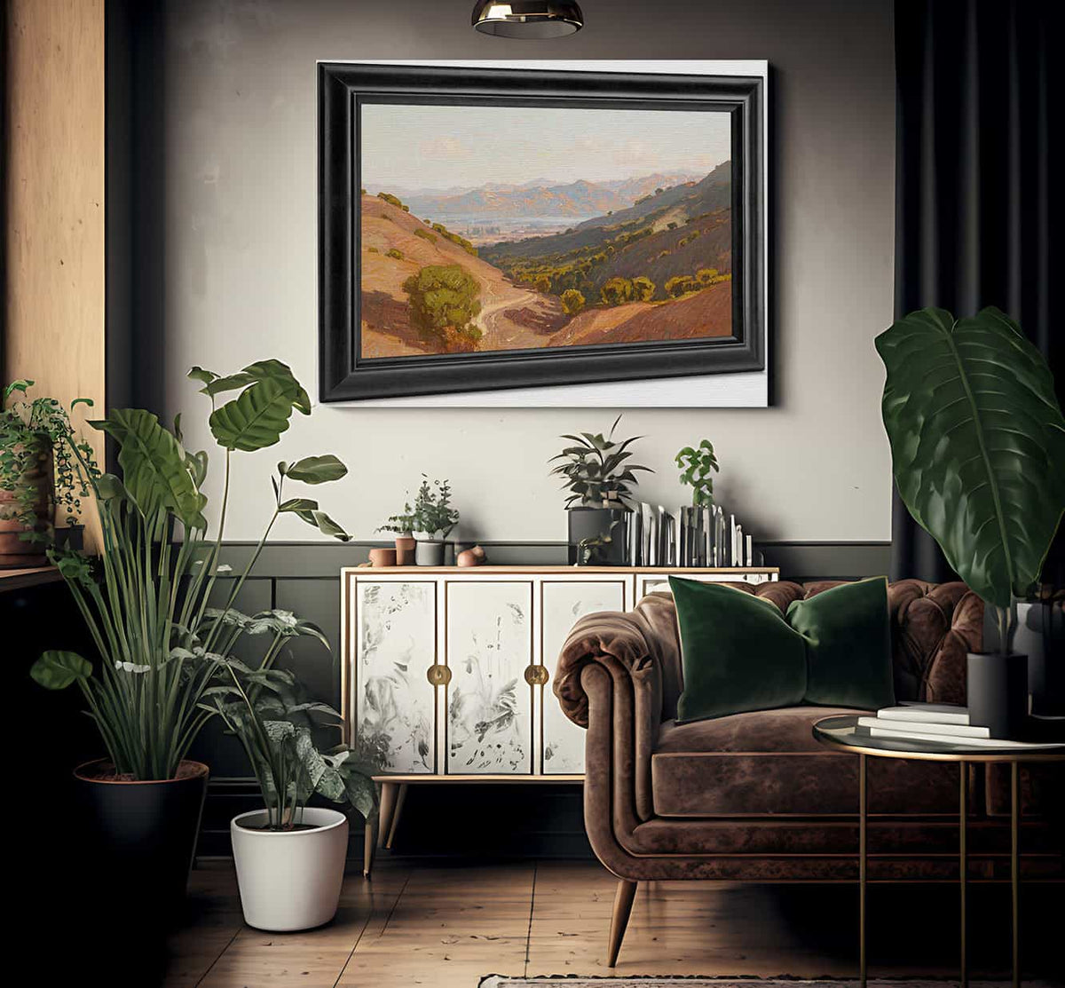 Road To The Valley By William Wendt Fine Art Print