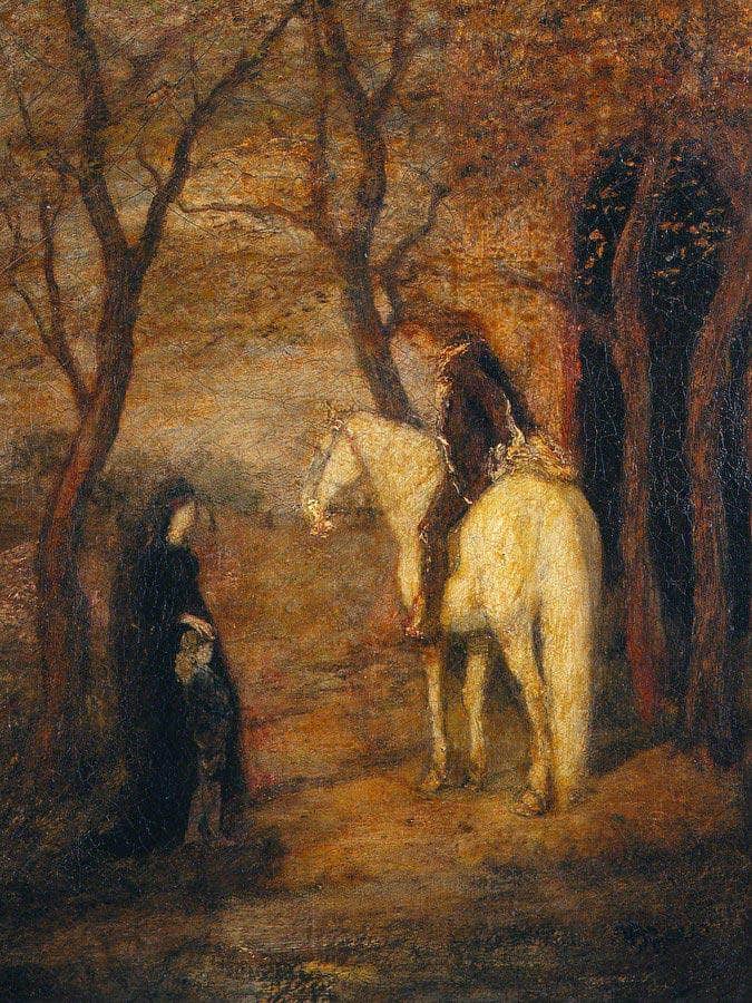 Roadside Meeting By Ryder, Albert Pinkham Fine Art Print