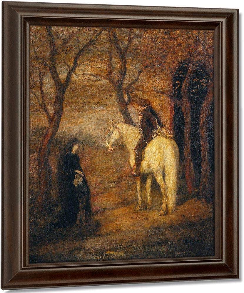 Roadside Meeting By Ryder, Albert Pinkham Fine Art Print