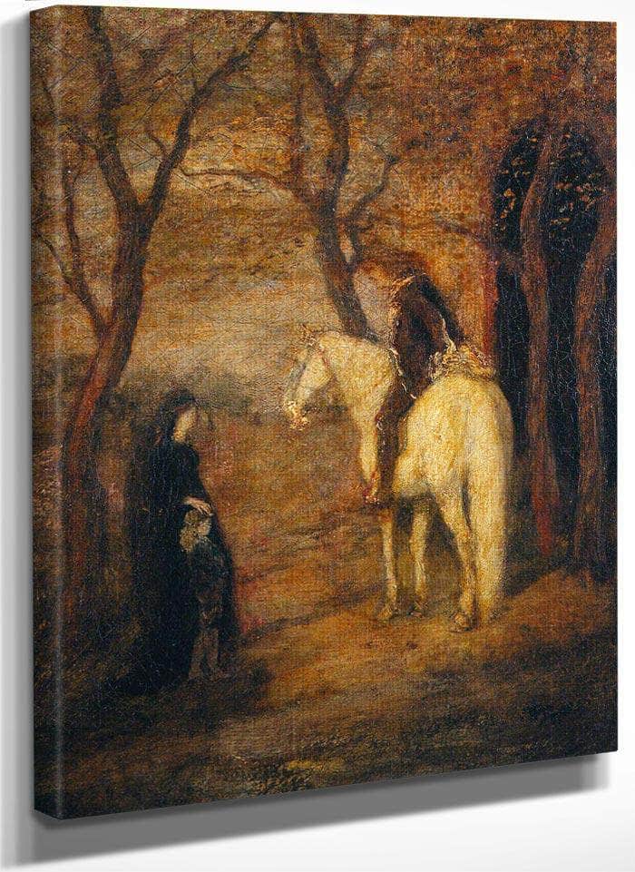 Roadside Meeting By Ryder, Albert Pinkham Fine Art Print