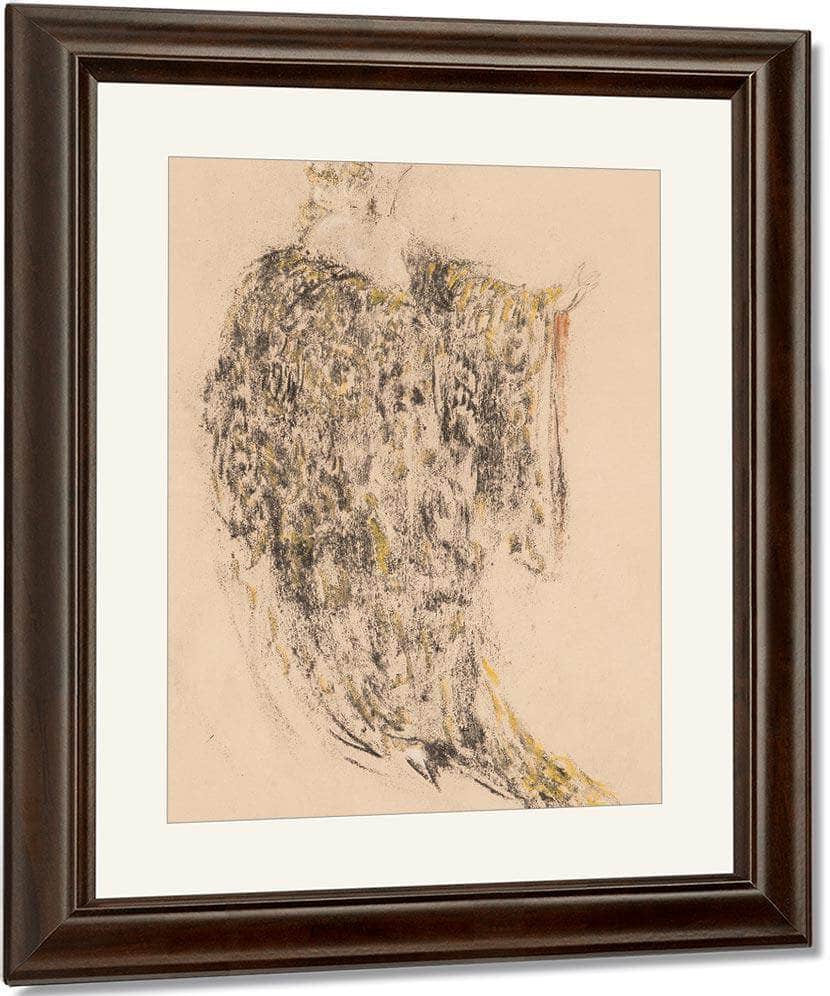 Robed Woman By Louis Icart Fine Art Print