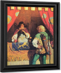Robin Meets Maid Marian By NC Wyeth Fine Art Print