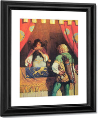 Robin Meets Maid Marian By NC Wyeth Fine Art Print
