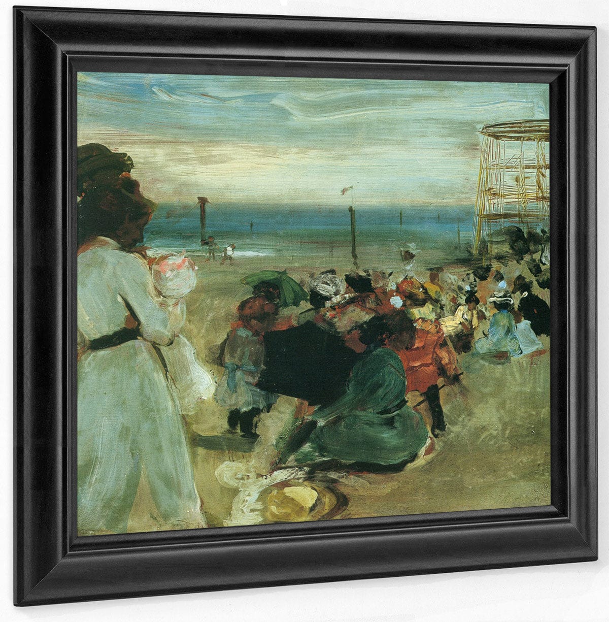 Rockaway Beach 1901 By Alfred Maurer Fine Art Print
