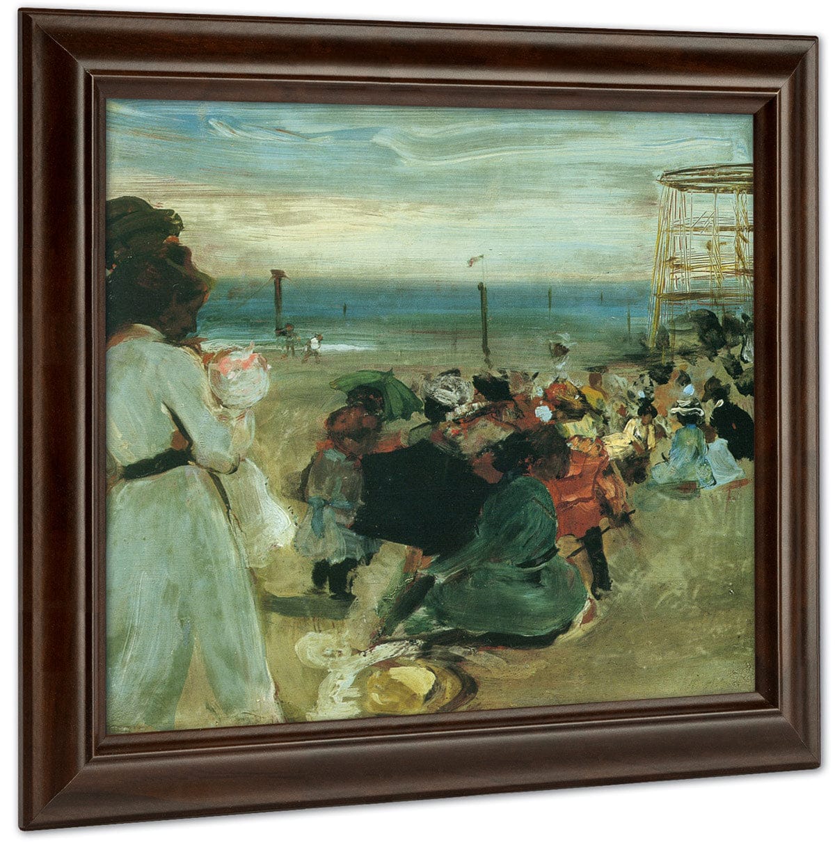 Rockaway Beach 1901 By Alfred Maurer Fine Art Print
