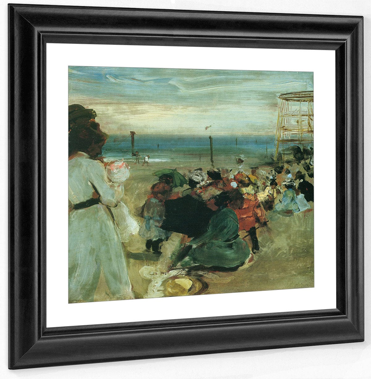 Rockaway Beach 1901 By Alfred Maurer Fine Art Print