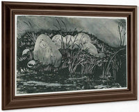 Rocks And Straws By Nicolai Astrup Fine Art Print