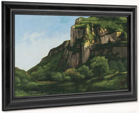Rocks At Mouthier By Jean Desire Gustave Courbet Fine Art Print