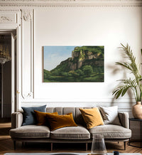 Rocks At Mouthier By Jean Desire Gustave Courbet Fine Art Print