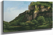 Rocks At Mouthier By Jean Desire Gustave Courbet Fine Art Print