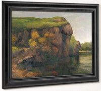 Rocky Cliffs By Jean Desire Gustave Courbet Fine Art Print