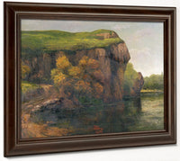 Rocky Cliffs By Jean Desire Gustave Courbet Fine Art Print