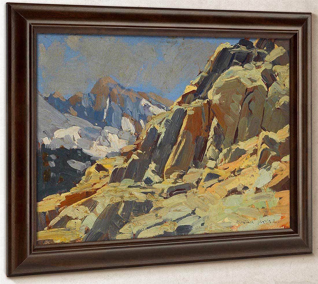 Rocky Crags By Edgar Payne Fine Art Print