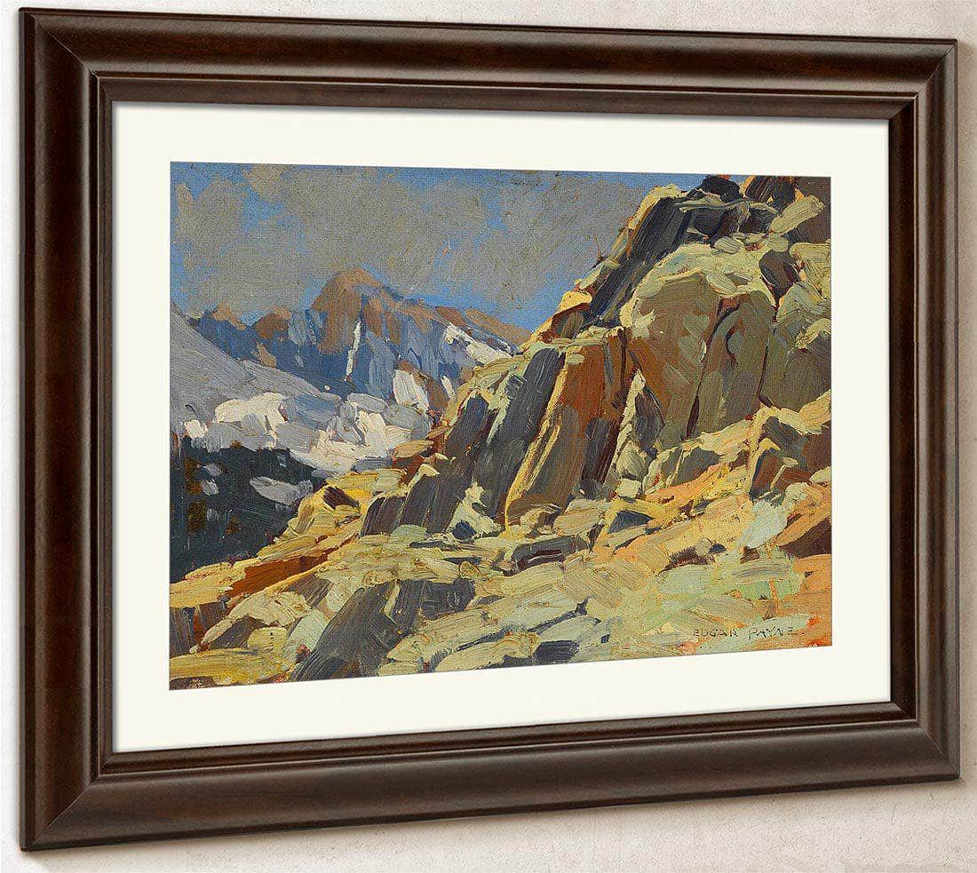 Rocky Crags By Edgar Payne Fine Art Print