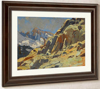 Rocky Crags By Edgar Payne Fine Art Print