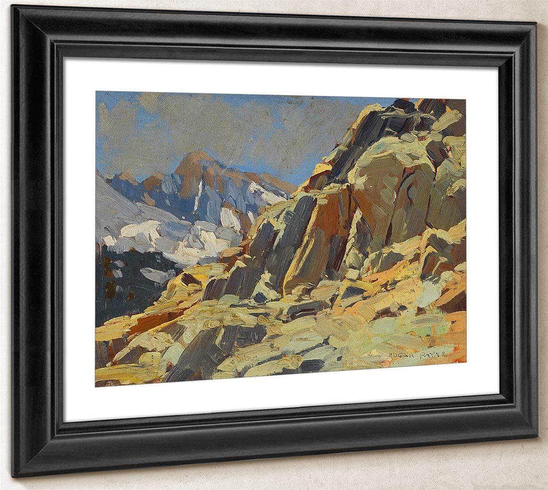 Rocky Crags By Edgar Payne Fine Art Print