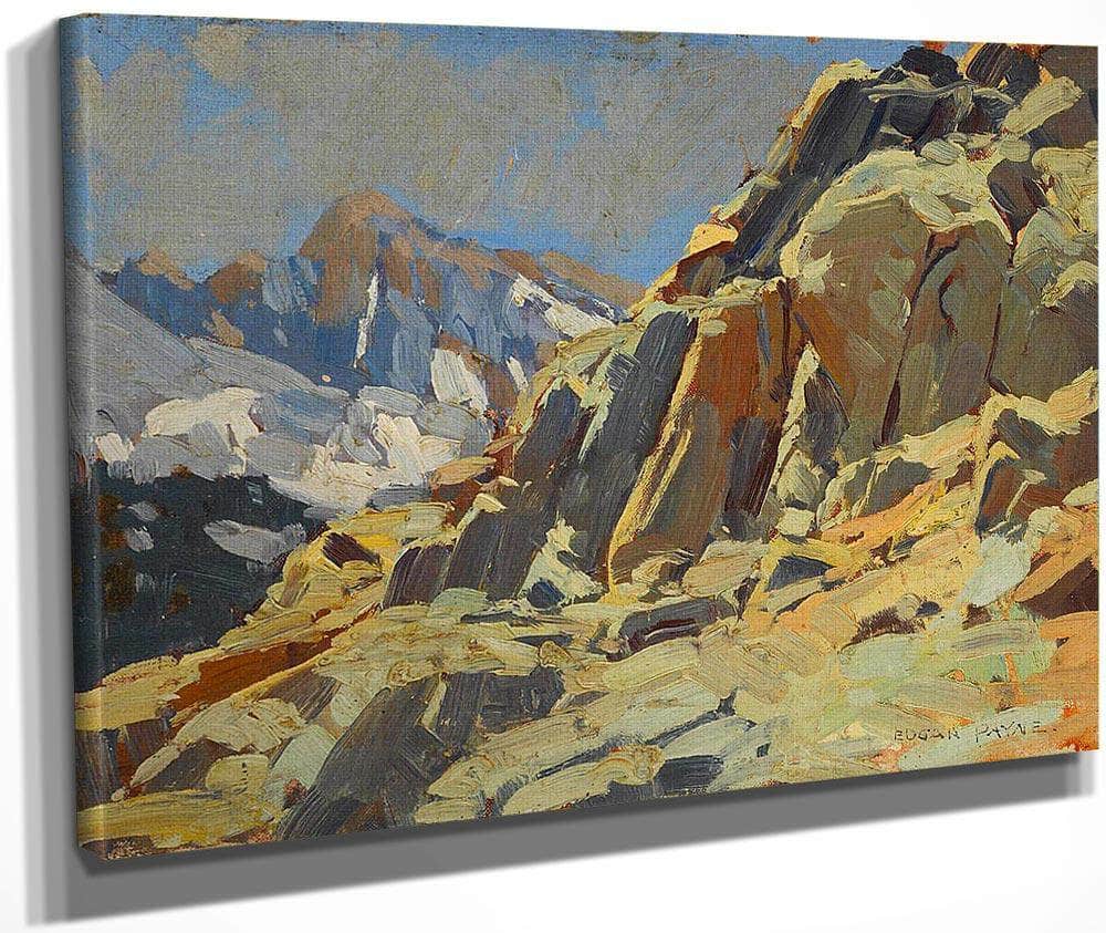 Rocky Crags By Edgar Payne Fine Art Print