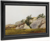 Rocky Landscape By John Frederick Kensett Fine Art Print